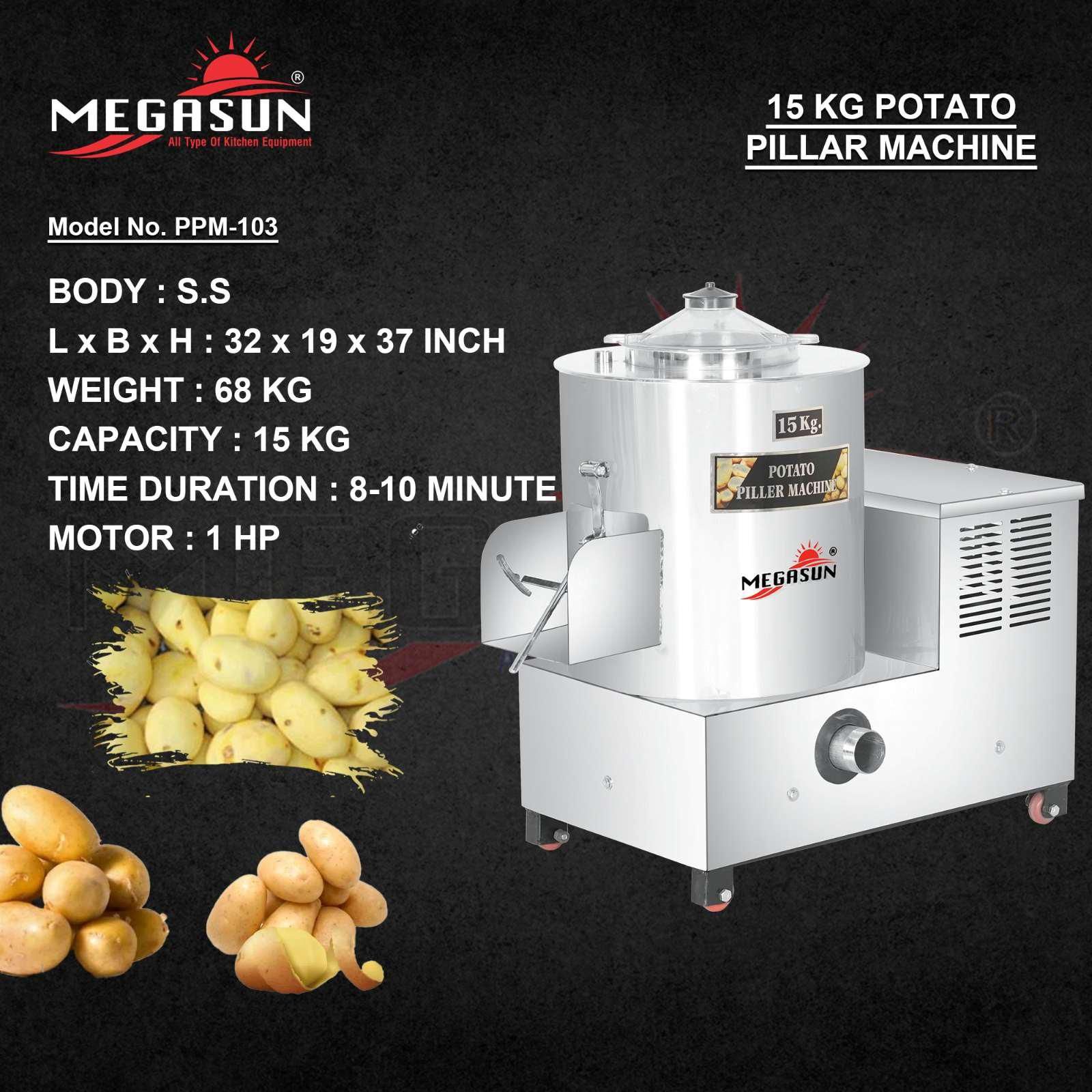 Agarwal Crockery House - 15 KG Potato Pillar Machine   Model PPM-103